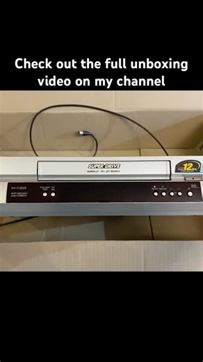 VCR Unboxing Drama: The Missing Panasonic Remote! 😤 #VCR #Panasonic #UnboxingDrama #VintageAudio