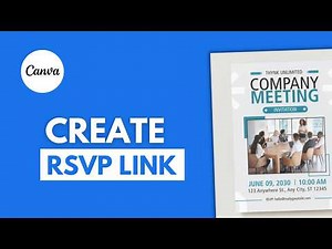 How to Make Your Canva Invitation RSVP Clickable [2026 Guide]