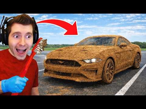 LAVE O CARRO para FICAR COM ELE! - Car Wash Simulator