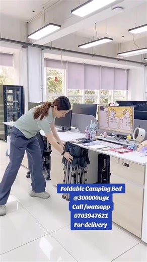 Foldable camping bed @300000ugx call /watsapp 0703947621 for delivery