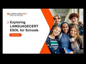 Introduction to LANGUAGECERT ESOL for Schools | Exam Overview & What to Expect
