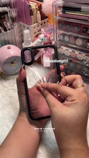 luxury clear phone case #phonecase #clearcase