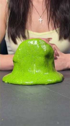 ASMR Slime Flowing Over Stone 🪨💚 Hypnotic Slow Drip (So Satisfying) #asmr #slime #timelapse