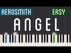 Aerosmith - Angel Piano Tutorial | Easy