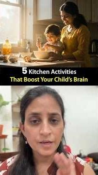 5 Kitchen Activities That Boost Your Child’s Brain 🧠