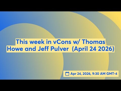 This week in vCons w/ Thomas Howe and Jeff Pulver (April 24 2026)
