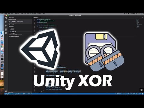 Unity Game Data Protection Tutorial (XOR)