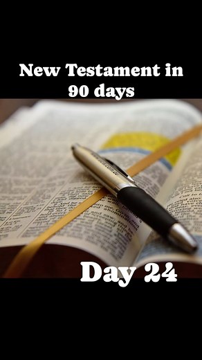 Day 24 of 90! New Testament in 90 days Bible reading challenge! - Daily Reading: Luke Chapter 19-20 | Alexus Martin