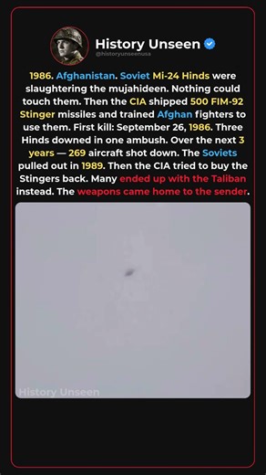 How The CIA Spent $20M Teaching Afghans To Shoot Down Soviet Helicopters 🕵️🚁