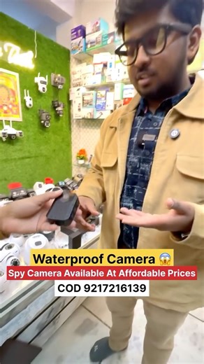 Siraj Saifi | Waterproof spy camera 🔥😱 . . #reels #sirajsaifi #spycamera #hiddencamera #reelsinstagram | Instagram