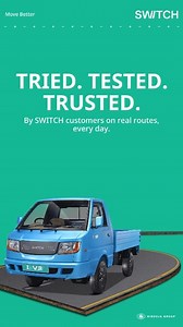 14 reactions | In the world of electric mobility, numbers on paper aren’t enough. That’s why SWITCH electric vehicles are put to the test daily on real routes, under real conditions. SWITCH delivers consistent, dependable range that powers businesses forward. #SwitchMobility #ElectricVehicles #MoveBetter #EcoFriendly #Sustainability #ZeroEmissions #FutureOfMobility #EVRevolution #SwitchingToSwitch #CertifiedRange #ActualRange | Switch Mobility | Facebook