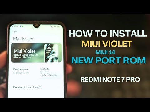 Unlock MIUI 14 for Redmi Note 7 Pro! New Port