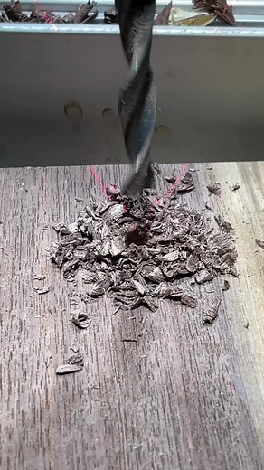 37K views · 457 reactions | Threaded insert install using only the drill press. Worked ok, not great. #woodworking #hardware #reels #video #woodshop | Boundary Fog Furniture | Facebook