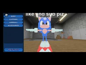 how to make junio sonic|roblox sonic pulse rp
