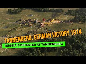 ⚔️ Battle of Tannenberg 1914 – Germany’s Stunning Victory on the Eastern Front