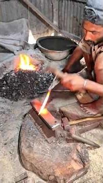 Making a sharp knife with ball bearings. #shorts #short #shortsfeed