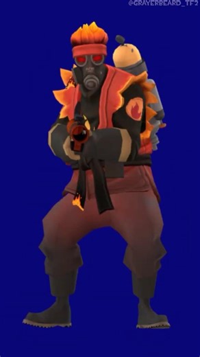 Street Fighter Outfit for Pyro | TF2 Outfit Idea!