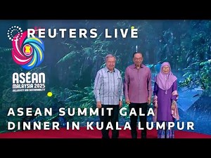 LIVE: ASEAN summit gala dinner in Kuala Lumpur