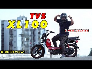 TVS XL100 2025 – Ab Alloy Wheel Ke Sath! 5 New Updates & Ride Experience