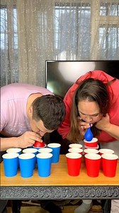 Cups and Balloons 🎈 Challenge 🤣😂🤪 #funny