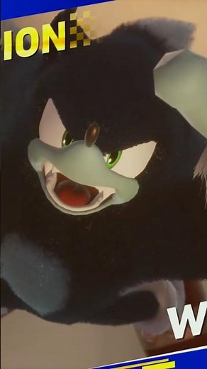 Sonic The Werehog victory animation