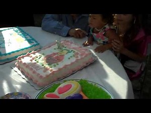 Ava's second birthday cake