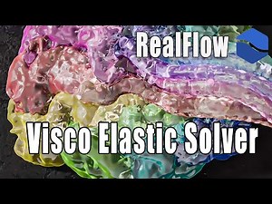 Realflow for Cinema 4d: the Viscoelastic Solver