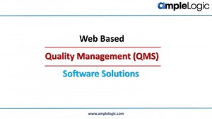 Phamacutical Quality Management (QMS) System - AmpleLogic - SlideServe