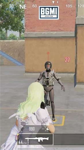 🔥 MG3 Lite Machine Gun Damage Test in BGMI Training Mode | MG3 Power & Recoil Control हिंदी. #bgmi