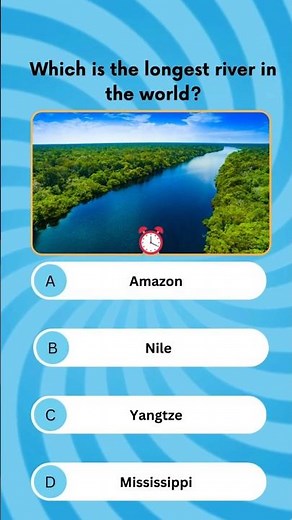 🌍 World Rivers Quiz Challenge | Test Your Knowledge! #GeographyQuiz #WorldRivers