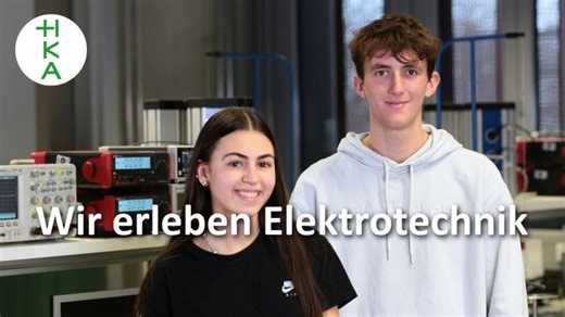 Von Theorie zur Praxis im 1. Semester | Das Labor Elektrotechnik | Hochschule Karlsruhe | Hochschule Karlsruhe (HKA) / University of Applied Sciences