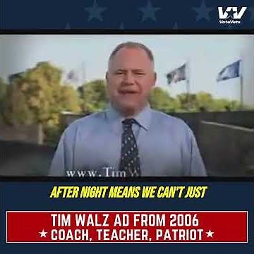 Tim Walz Ad from 2006 -- COACH, TEACHER, PATRIOT