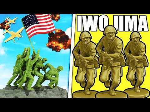 I built IWO JIMA Beach Defense in ARMY MEN...