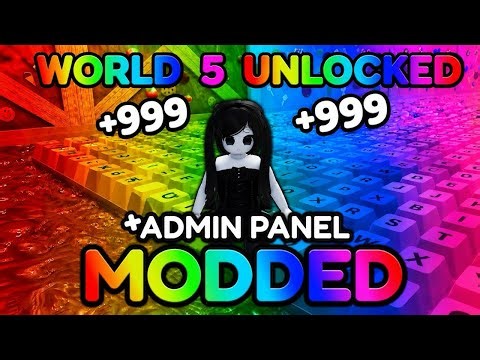 +1 Speed Admin Panel Keyboard Escape - World 5 | MODDED Gameplay