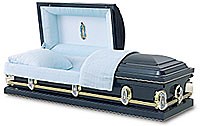 La Virgen de Guadalupe coffins online at Costco