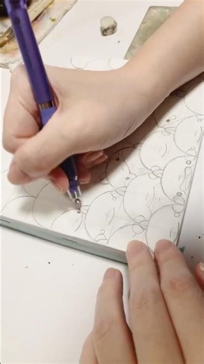 【#illustration】I'm drawing an orca 🐬 【#illustration】#making #shorts #orca #sketch