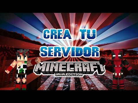Como Crear Un Servidor Para Jugar Con amigos En Minecraft | Explicado Paso a Paso | 2021