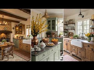 Vintage Country Farmhouse Kitchen Tour | Cozy Decor Ideas You'll Want to Copy.