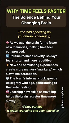 Why Time Feels Faster — The Science Behind Your Changing Brain