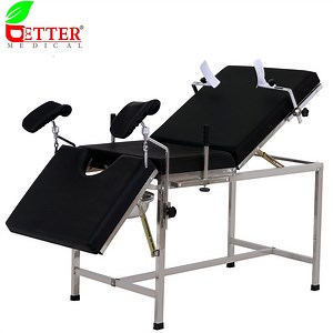 [Hot Item] Hospital Equipment 3 Sections Inox Gynecological Examination Table