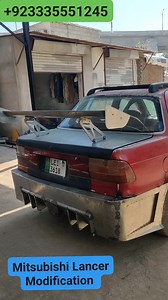 Mitsubishi Lancer Modification #Mitsubishi #Lancer #CarModification #Pakwheels #Autoshow #Trending #SbcModifier #SbcMotor #Reels #mehranmodifiedbumpers #sbcmodifier #mehranparts #jeepsmodified #Mehranmodified #offroadmodification #sbcmodifiedcars #sbcmodified #mehransuzuki #cashondeliveryavailable | Sbc Modified Cars & Lambo Door Kit Installation