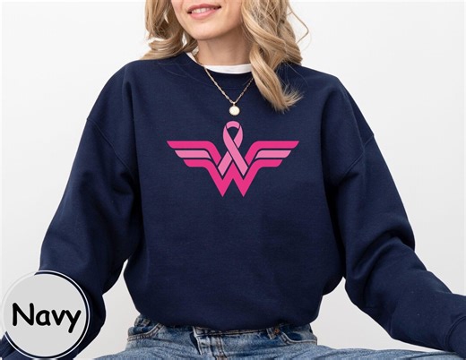 Wonder Women Sweatshirts, Cancer Ribbon Hoodie, Cancer Fighter Shirt, Breast Cancer Shirt, Cancer Awareness Shirts, Strong Women Shirts - Etsy