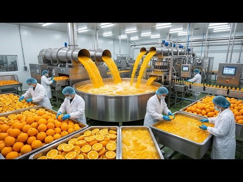 Inside the $6 Billion Orange Juice Industry: Farm to Factory Process