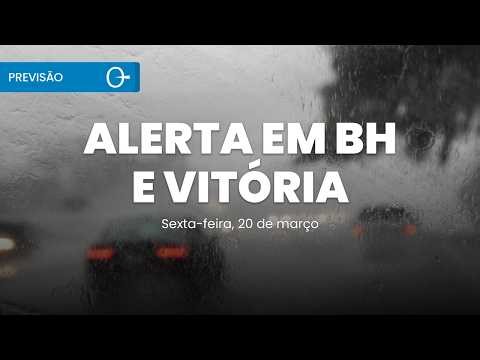 Weather Forecast: ALERT - Heavy Rain and Risk in Southeast and North 03/20/2026