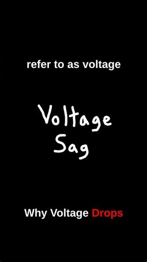 What is Voltage Sag? #engineering #experiment #mechcreators #physics #science #diyelectronics #space