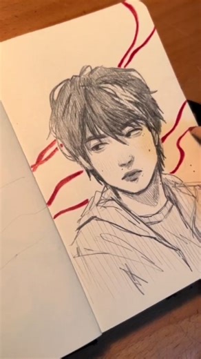 dreamlinseketch on Instagram: "Male sketch drawing tutorial ✨ . . . . . #sketch #sketchartgallery #sketcharts #sketchartist #sketchartbohra"