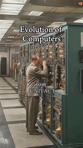 💻 From bulky machines to sleek intelligence — the evolution of computers is the evolution of us✨ From punch cards to AI chips — a journey where machines learned to think faster than their makers. 💻✨ #EvolutionOfComputers #ComputerHistory #TechnologyEvolution #DigitalRevolution #TechInnovation #AIRevolution #FutureOfTechnology #STEMEducation #HistoryOfTechnology #ModernTechnology #onlineschool #education #school #homeschoollife #studentlife #explorepage #explore #viralreels #likesharefollow #wo
