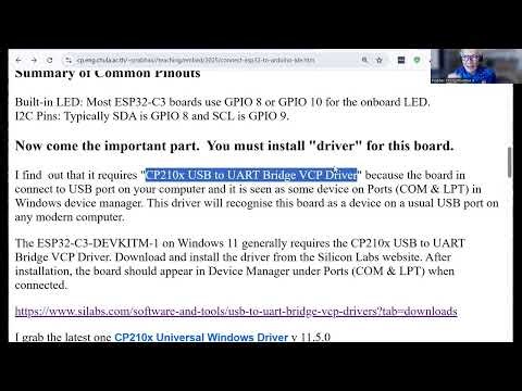 Embedded Systems: Connect ESP32-xx to Arduino IDE