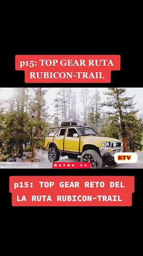 Reto Rubicon Trail en Top Gear