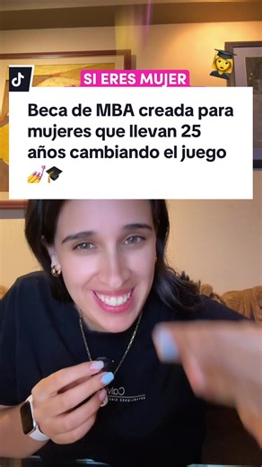 Beca de MBA creada para mujeres que llevan 25 años cambiando el juego 💅🎓 En 2001 un reporte demostró que solo el 28% de los MBAs en las mejores escuelas eran mujeres. Un grupo se indignó tanto que creó una fundación entera para cambiar ese número 👀 475 millones de dólares entregados. 17,000 mujeres becadas. Y sigue abierta 🔥 Forté MBA Fellowship → 63 escuelas en EEUU, Canadá y Europa. Wharton, Kellogg, IE Business School, IESE España, HEC París y más 🌍 Lo mejor: no hay formulario aparte. Cu
